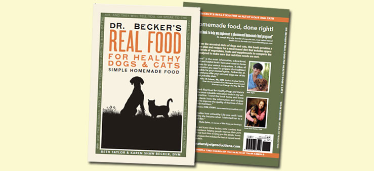 Dr. Becker's Real Food for Healthy Dogs and Cats Cookbook