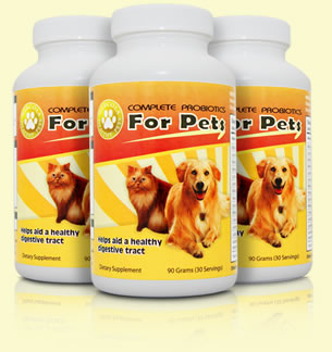 Complete Probiotics for Pet - 3 pack